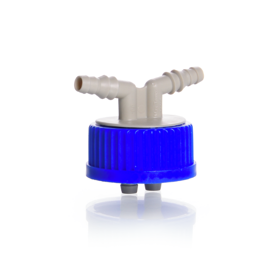 Screw-caps GL 45, PP with 2 olives, 6-9 mm pack of 2_1606038