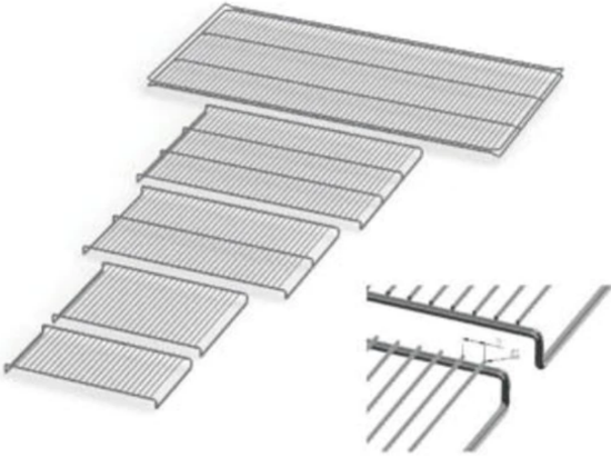 Stainless steel grid, electropolished_1417126