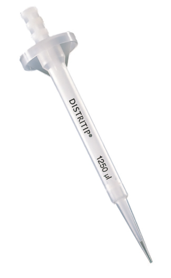 Gilson DISTRITIP Mini 50 Syringes/box, 10-125 μL Aliquot Range, Polypropylene, 1250 μL, Non-Sterile