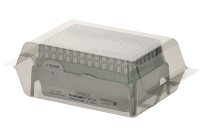 Gilson, Pipetman Diamond, DF300ST, Universal Pipette Tips, 20-300 μL, Sterile,Polyethylene Filtered, TIPACK, 960 (10x96) tips, Polypropylene_1184619