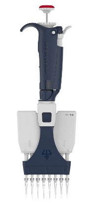 Gilson PIPETMAN L Multichannel P8x10L Pipette, Manual Air Displacement, 0.5-10 μL, 8 Channel, Plastic Ejector_1190165