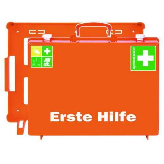First aid kit MT-CD, industry standard, orange, DIN 13169, ABS plastic, dimensions: 400 x 150 x 300 mm_1525481
