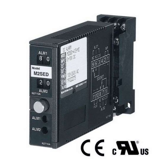 M-System M2SED-A13-R/UL Dc Input Limit Alarm Thin Profile 4-20 Ma Dual Spdt_1220075