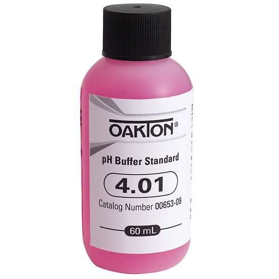 Oakton Buffer Solution, pH 4.01; 5 x 60 mL Bottles/Pk_1218107