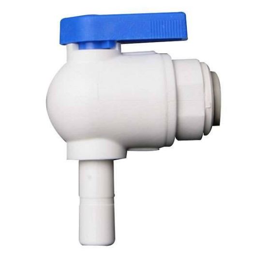 Cole-Parmer Parker Hannifin Ball Valve, Polypropylene, 1/4
