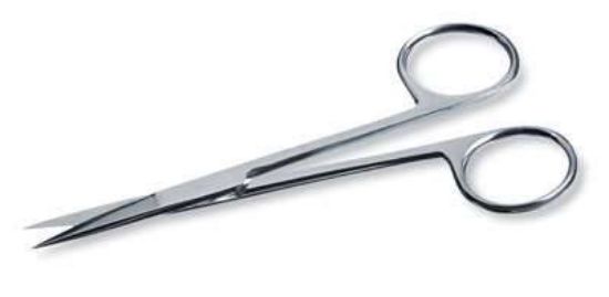 Aven Tools 11.014 Precision Scissors, Straight Slim Blade (Stainless Steel)_1103142