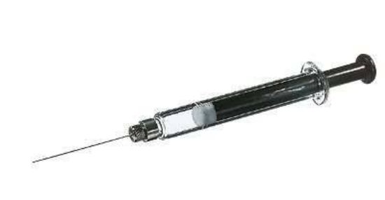 Hamilton, Gastight Syringe, 80030, 10 uL, 2" removeable needle, 26s G, beveled tip_1103252