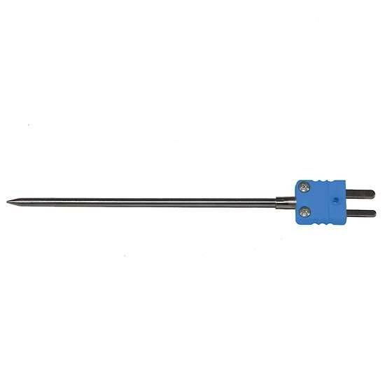 Digi-Sense Detachable Thermocouple Probe, 4" L, Penetration, Grounded d; Type T_1101339