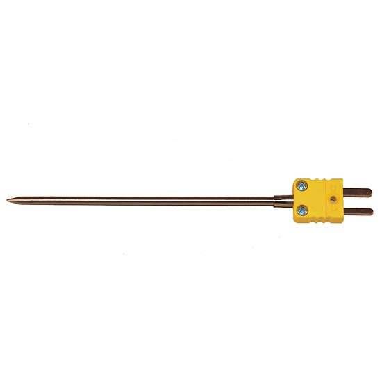Digi-Sense Detachable Thermocouple Probe, 4" L, Penetration, Grnd; Type K_1101073