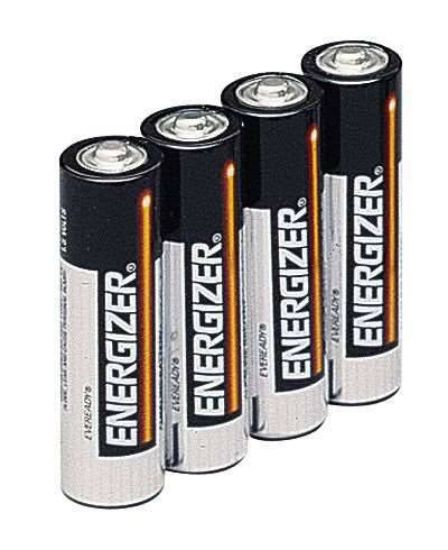 Energizer Regular Alkaline Batteries, 1.5 V, AA, 4/pack_1106103