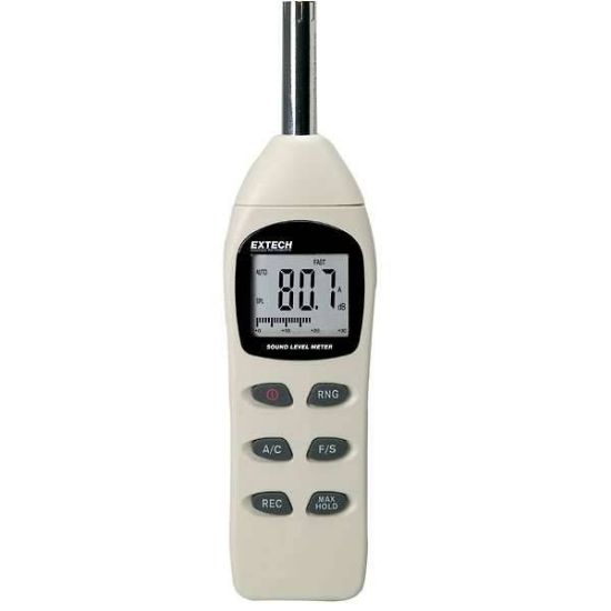 Extech 407730 Digital Sound Level Meter; 40 to 130 dB_1148507