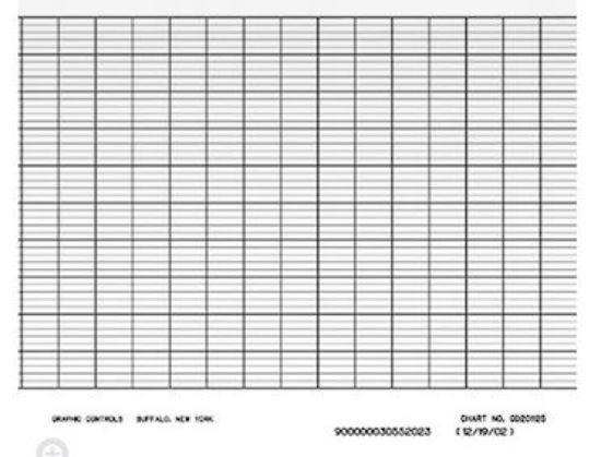 Fuji PEX00DL1-5000B 100-mm Strip Chart Recorder Paper; 6/Pk_1154499