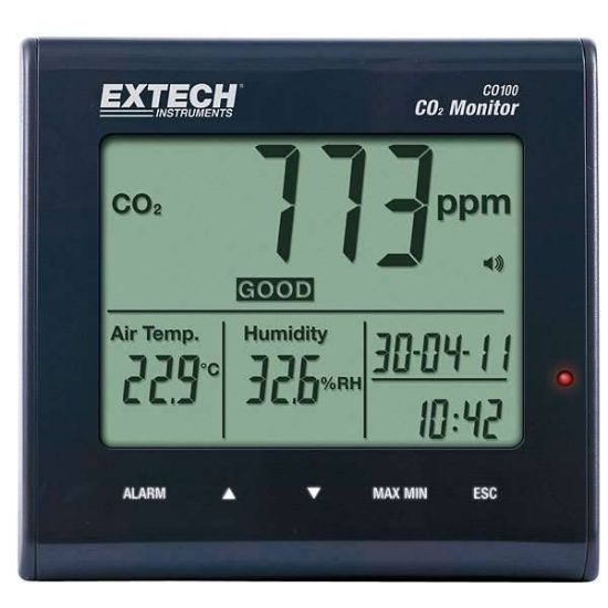 Extech CO100 Desktop Indoor Air Quality CO2 Monitor_1179817