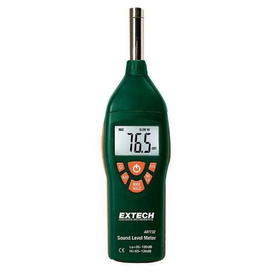 Extech 407732 Type-2 Digital Sound Level Meter with Backlit Display_1201965