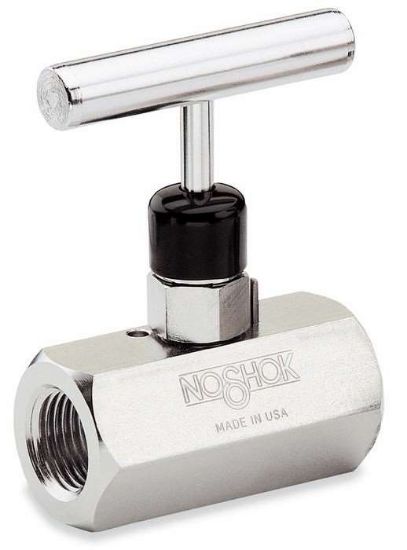 NOSHOK 50402-MFC Needle Valve, Soft Seat Steel 1/2" Male x 1/4" Female, NPT_1205955