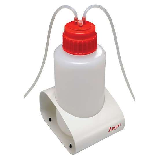 Argos Technologies M-Vac Jr. Vacuum Bottle, Polypropylene, 2 L with Barbed Fitting Cap_1214998