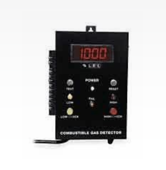 US Industrial 7200R/2AL/D Gas Detector w/2-Stage Alarm, H2; Wall-Mt/Remote Sensor_1199195