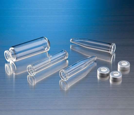 Kinesis KX Microwave Vial w/ Crimp Cap, 2 to 5 mL, Silicone/PTFE, 20 mm; 100/pk_1229124