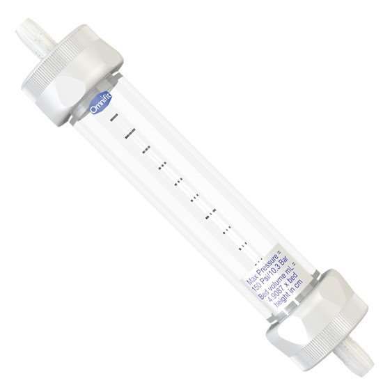 Diba Omnifit® EZ SolventPlus™ EZ SolventPlus Chromatography Column w/ 2 Fixed Endpieces, 25 x 100 mm; 1/ea_1240138