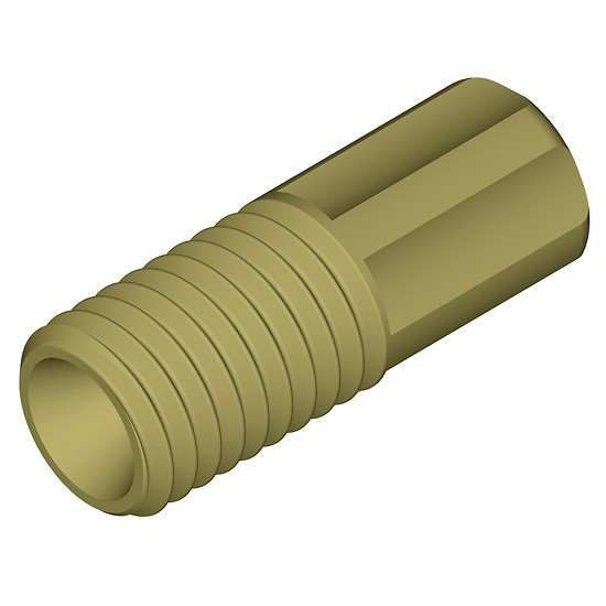 Diba Omni-Lok Compact Tubing End Fitting, Inverted Cone, 1/8