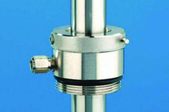 Gastight barrel connector R2? steel fine outer thread_1494301