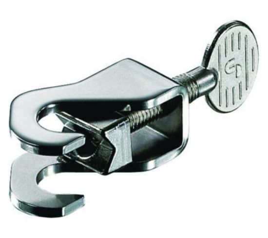 Hook connector range 13 mm, stainless steel nickel plated brass screw with plastic handle_1623095