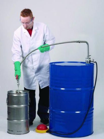 Solvent-pump with foot control_1550622