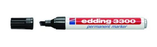 Permanent marker Edding 3300 black, tip strength 1 - 5 mm_1550965