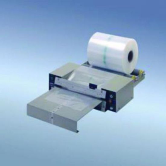 Electromagnetic table-top sealers polystar®For polyethylene films up to 2 x 0.40 mm thickness.Seal width:  3 mm  Current input401 M:601 M:  3.0 A7.0 A  Power consumption401 M:601 M:  0.8 kWh1.5 kWh  Mains supply:  230 V / 50 Hz_1552608