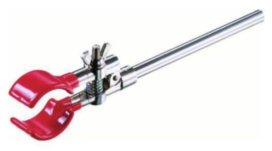 ClampZinc die casting, nickel-plated, vinyl-coated jaws.. Rod diameter 10mm._1557399