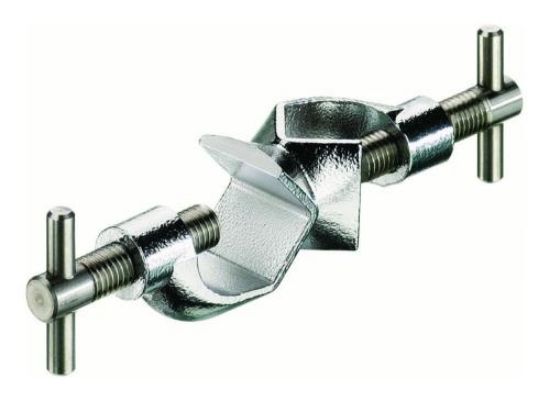 Bosshead, Stainless steel, electrolytically polished, for rods up to 16mm diameter. With tommy-bar screw_1557403