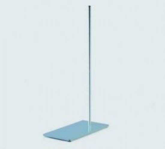 Laboratory stand 130 x 200 mm, rectangular (please select suitable rod)_1628014