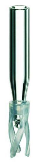 LLG-Insert 0,1ml for small opening, O.D.: 5mm, outer height: 29 mm, clear, with assembled spring pack of 100pcs_1574064