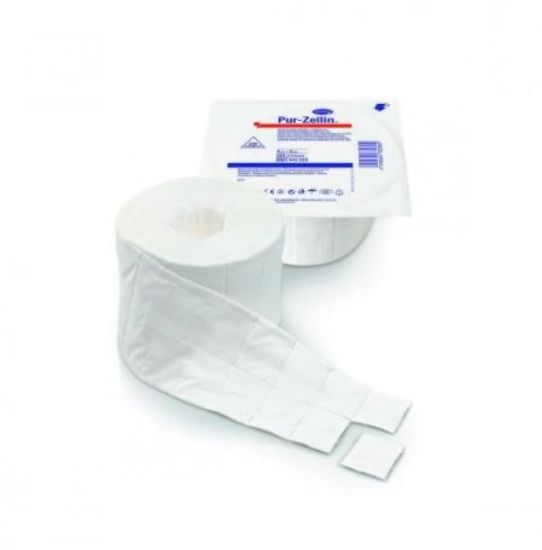 Cell swab Pur-Zellin® 4x5 cm non sterile, 1 roll of 500 pieces_1627283