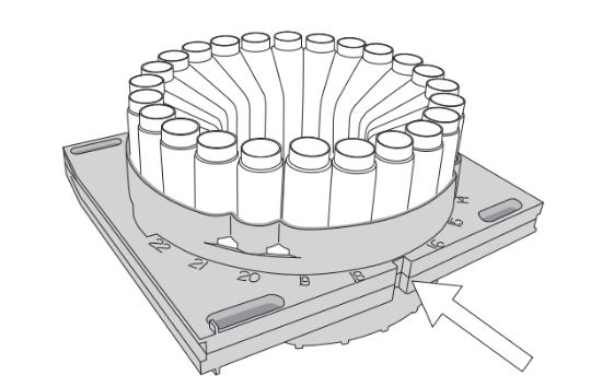 ISCO, Bottle Configuration For 4700 / 5800 Refrigerated Sampler (24 Polypropylene 1 Liter), with caps, bottle rack and two discharge tubes_1279994