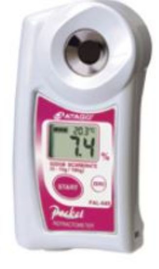 Atago, Refractometer, Sodium Bicarbonate, water, 4464, PAL-64S, Concentration, Temperature_1671525