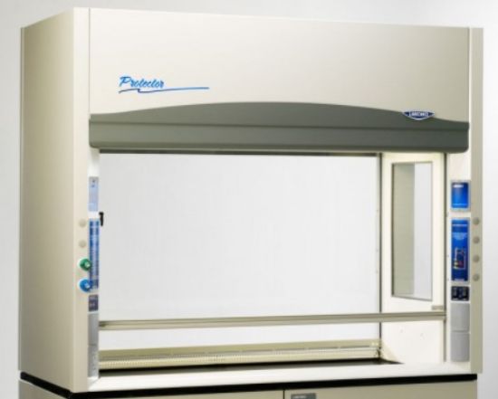 5' Protector Pass-Through Laboratory Hood, right side window, with 2 service fixtures, 208-230V, 50/60Hz_1691193