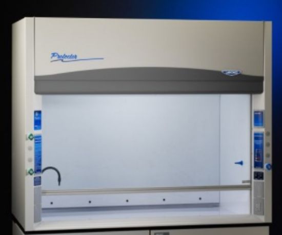 5' Protector PVC Perchloric Acid Hood, 37.7" exterior depth, with 2 service fixtures, 208-230V, 50/60Hz_1692872