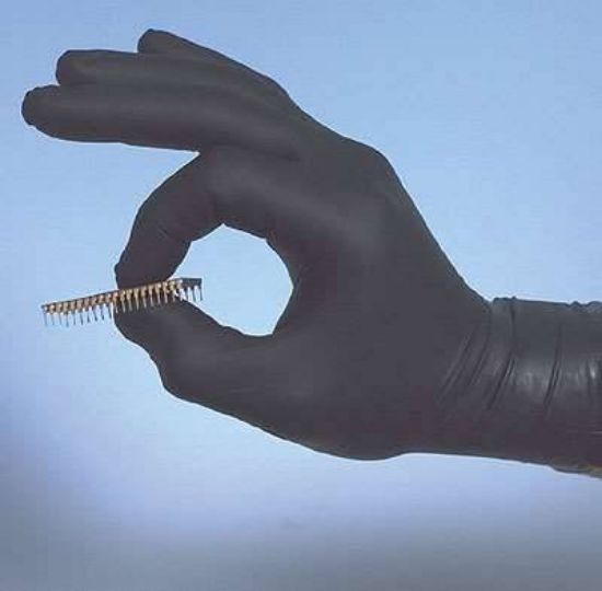 Showa Best 7700PFT-L Black Nitrile Gloves, Large, Box of 50_1172029