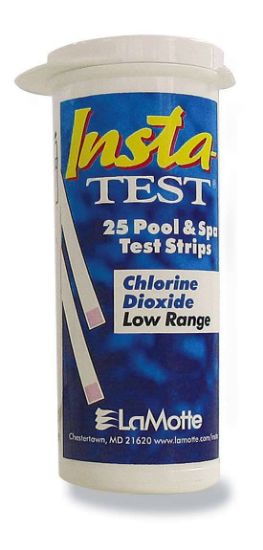 LaMotte 2999 Test Strips, Chlorine Dioxide, 0-10ppm, 50 Strips/Vial_1178371