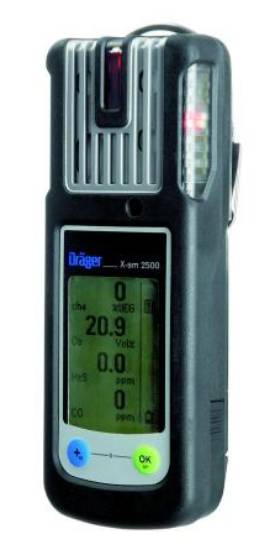 Gas meter X-am 2500 EX, 02, H2S_1496249