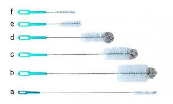 LLG-Cleaning brush 845mm 20x125 mm, for burettes and tubings, pack of 10_1512828