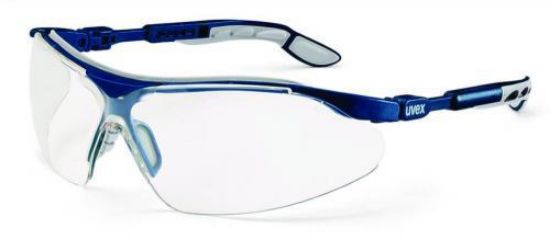 Spectacles UVEX i-vo 9160, blue/grey, disc colorless/UV 2-1,2, supravision HC-AF_1553362