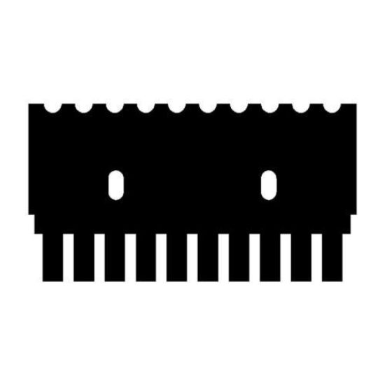 Comb 10 samples MC, 0,75 mm thick_1582257