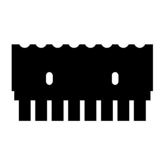 Comb 8 samples, 0,75 mm thick_1582294