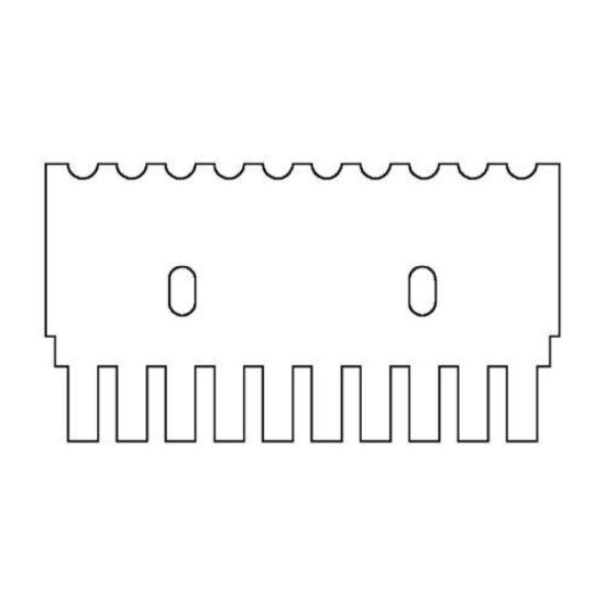 Cleaver Scientific Comb, 10 Sample, 1 mm Thick | John Morris Group ...