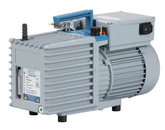 Rotary vane pump RE 6, one stage, certification (NRTL): C/US, 100-120 / 200-230 V / 50-60 Hz, US mains cable_1224543