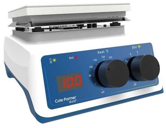 Cole-Parmer Stuart UC152D Undergrad Digital Stirring Hot Plate, Ceramic; 230V 12