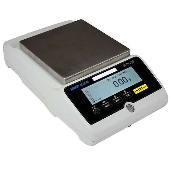 Adam Equipment STB 8202e Solis Precision Toploading Balance, 8200g x .01g, External Calibration_1490098