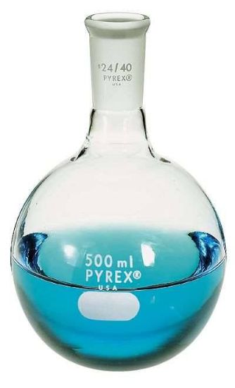 FLASK ROUND PYREX 5000ML 4/CS | John Morris Group